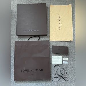 Louis Vuitton Neverfull MM Damier Ebene Receipt